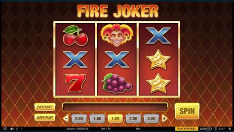 fire joker slot kostenlos.